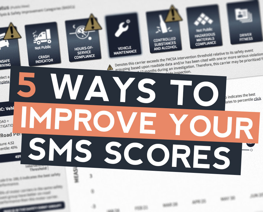 5 surefire ways to improve your SMS scores - Trucksafe